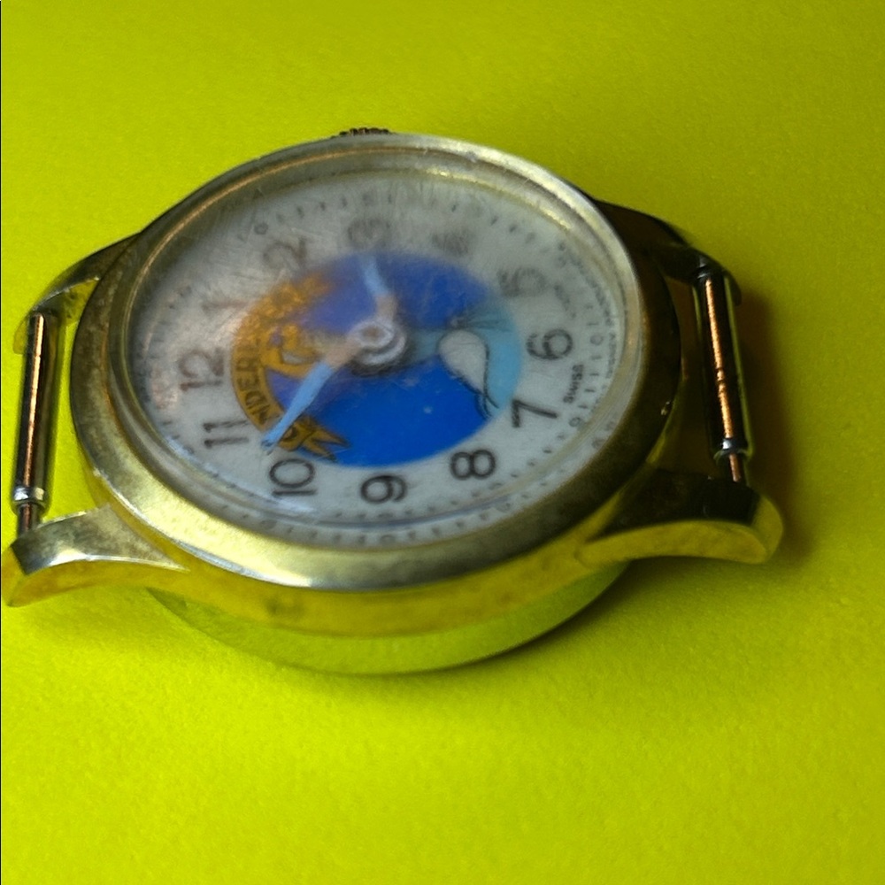Disney Vintage Cinderella wind up watch. 1950’s. Parts for watches. - Picture 4 of 6